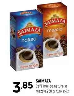 Saimaza - Cafe Molido Natural O Mezcla