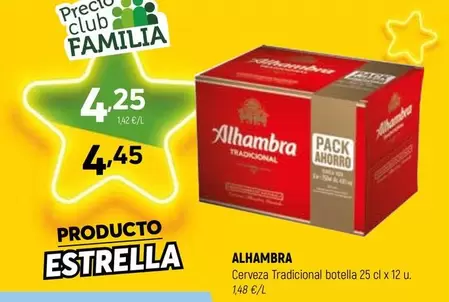 Alhambra - Cerveza Tradicional Botella