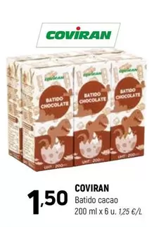 coviran - Batido Cacao