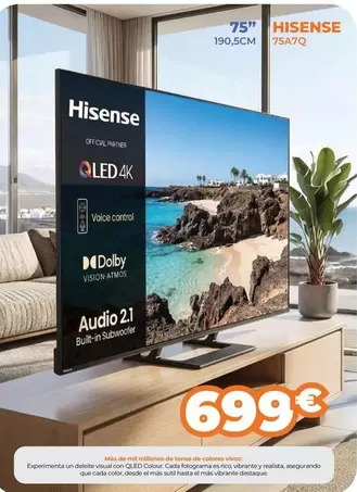 Hisense - 75A7Q