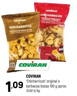 coviran - Chicharricos Original O Barbacoa Bossa