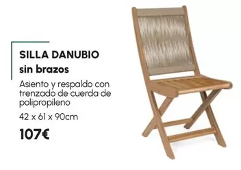 Silla Danubio Sin Brazos