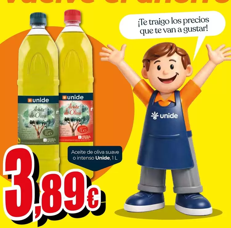 Unide - Aceite De Oliva Suave O Intenso