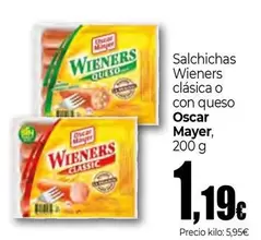 Oscar Mayer - Salchichas Wieners Clásica O Con Queso