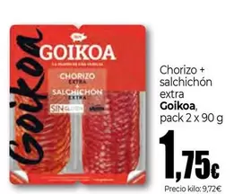 Goikoa - Chorizo + Salchichon Extra