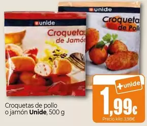 Unide - Croquetas De Pollo O Jamón 
