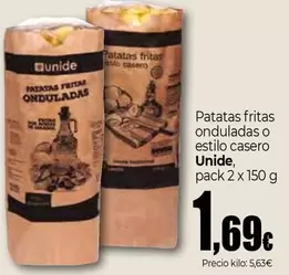 Unide - Patatas Fritas Onduladas O Estilo Casero