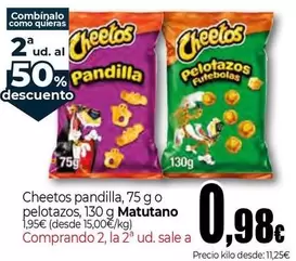 Matutano - Cheetos Pandilla, Pelotazos