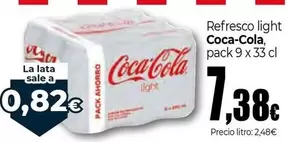 Coca-Cola - Refresco Light