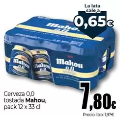 Mahou - Cerveza 0,0 Tostada