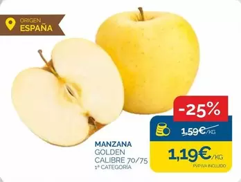 origen - Manzana Golden