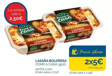 come a casa - Lasana Bolonesa