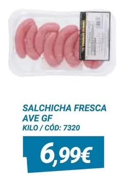 Salchicha Fresca Ave Gf