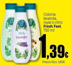 Fresh Feel - Colonia Lavanda, Royal O Citric