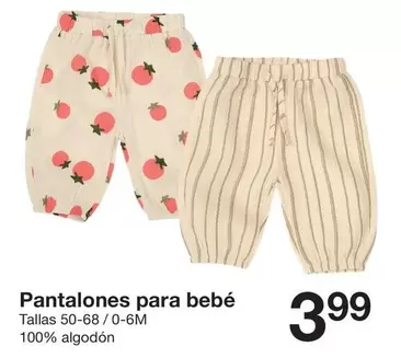 Pantalones Para Bebe