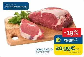 Lomo Añojo Entrecot