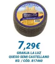 Granja La Luz - Queso Semi Castellano