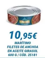 Marítimo - Filetes De Anchoa En Aceite Girasol