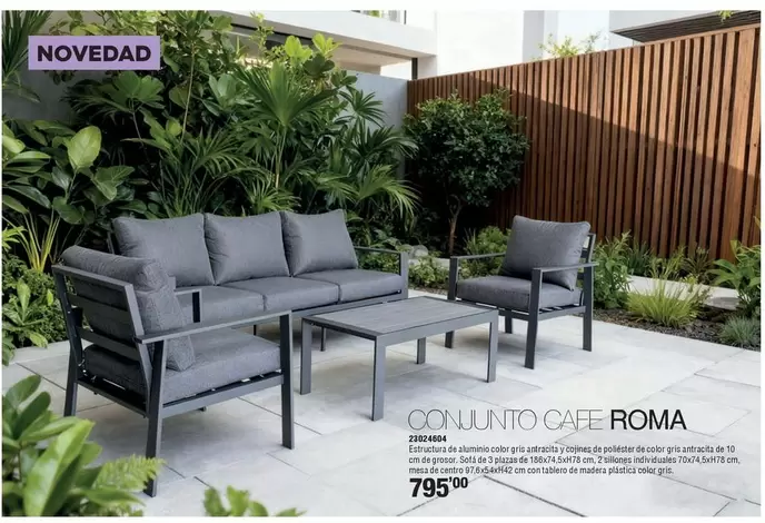 Roma - Conjunto Cafe