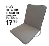 Cojín Silla Con Respaldo