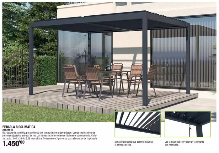 Pergola Bioclimática