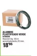 Alambre Plastificado Verde