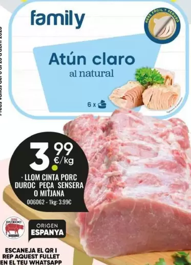 Family - Atún Claro Al Natural