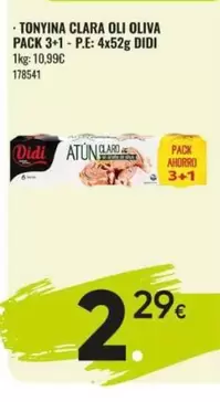 Didi - Tonyina Clara Oli Oliva Pack 3+1