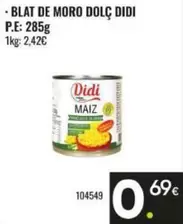 Didi - Blat De Moro Dolc