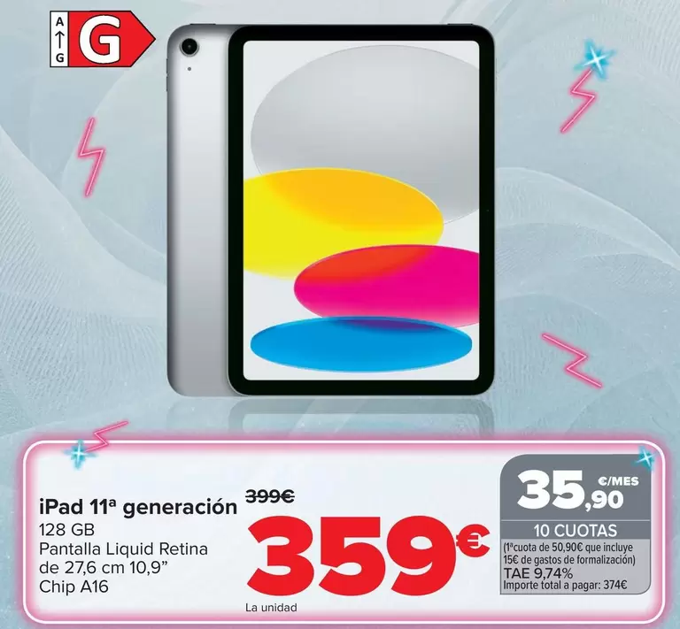 Apple - Ipad 11a Generación 128 Gb