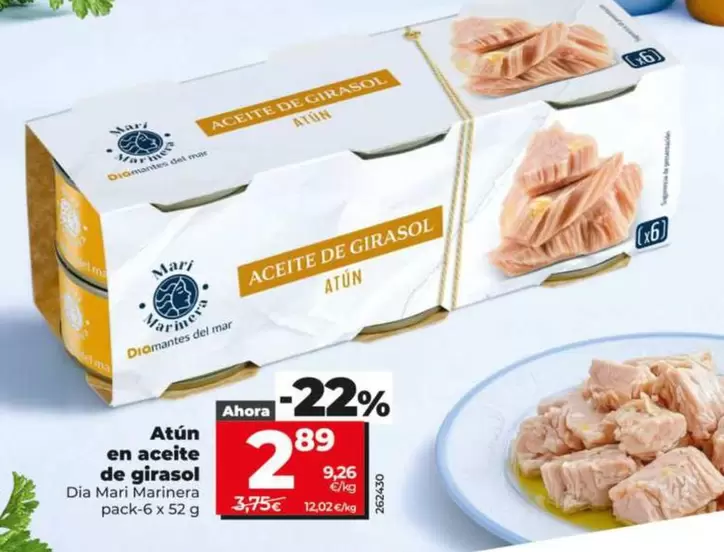 Dia Mari Marinera - Atún En Aceite De Girasol 