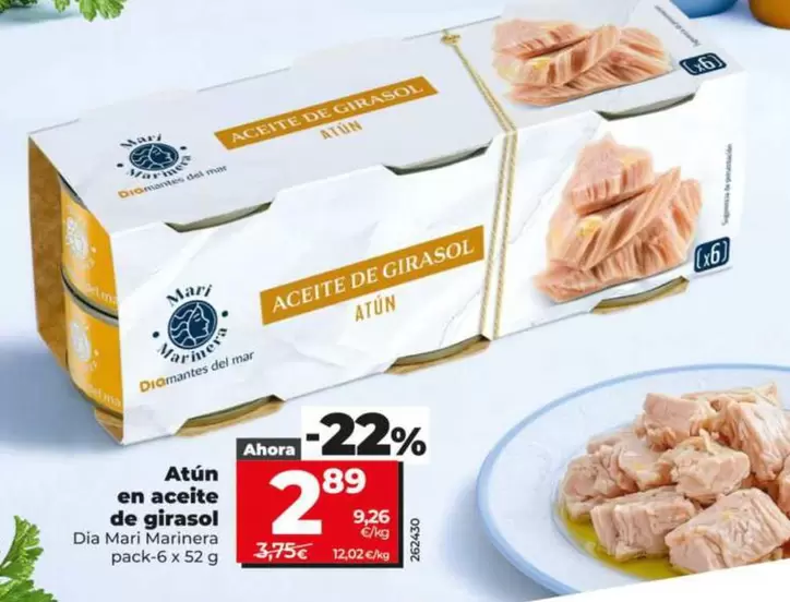 Dia Mari Marinera - Atún En Aceite De Girasol