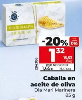 Dia Mari Marinera - Caballa En Aceite De Oliva