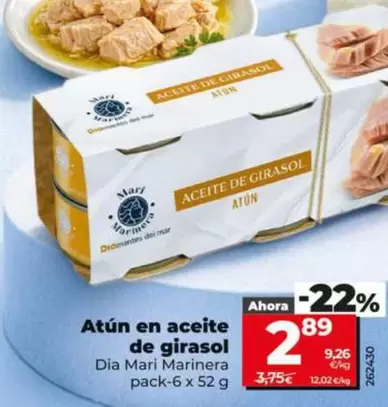 Dia Mari Marinera - Atún En Aceite De Girasol 