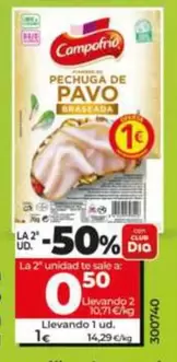 Campofrío - Pechuga De Pavo Braseada 
