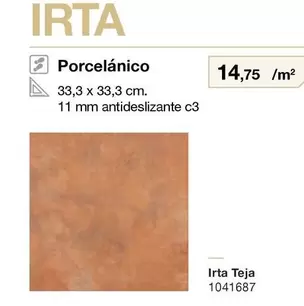 Irta - Porcelánico