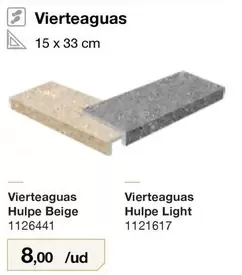 Mykonos Cerámica - Vierteaguas Hulpe Beige/Vierteaguas Hulpe Light