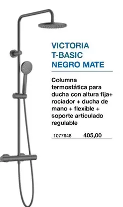 victoria - Victoria T-Basic Negro Mate