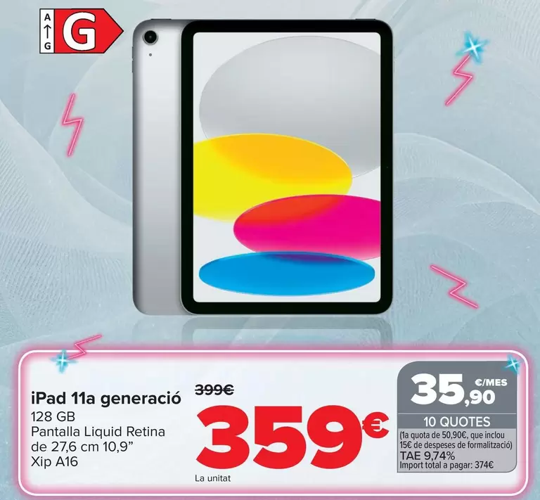 Apple - Ipad 11a Generación 128 Gb