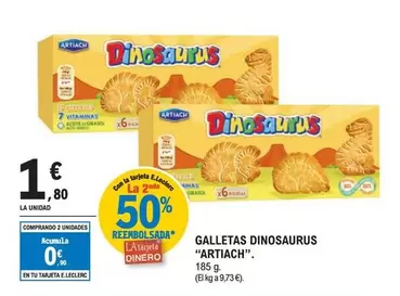 Artiach - Galletas Dinosaurus