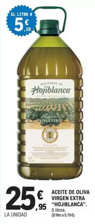 Hojiblanca - Aceite De Oliva Virgen Extra