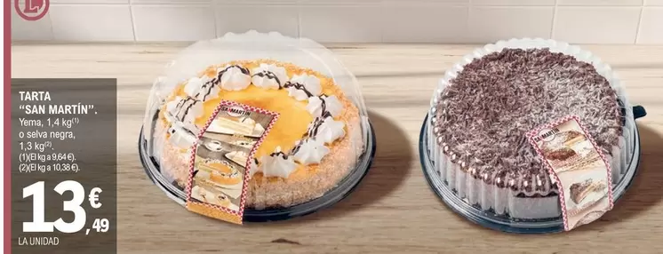 San Martin - Tarta