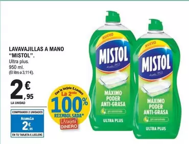 Mistol - Lavavajillas A Mano