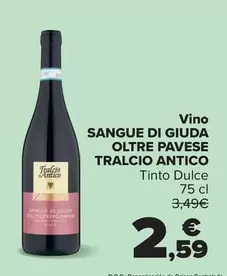 Tralcio Antico - Vino Sangue Di Giuda Oltre Pavese