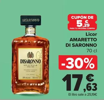 Amaretto Disaronno - Licor