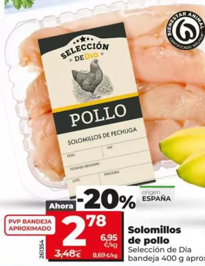 Seleccion De Dia - Solomillos De Pollo