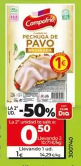 Campofrío - Pechuga De Pavo Braseada