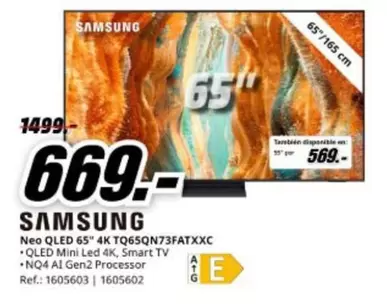 Samsung - Neo Qled 65" 4k Tq65qn73fatxxc