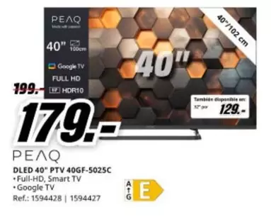 Google - Dled 40 Ptv 40gf-5025c