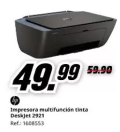 HP - Impresora Multifuncion Tinta Deskjet 2921